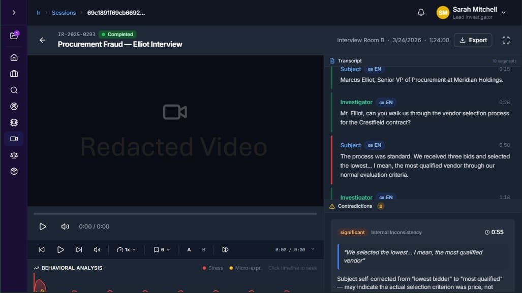 Interview Room screenshot
